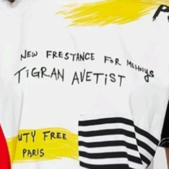 New with tags chic multicolored shirt 🎉🎊HP🎉🎊 - Picture 6 of 8